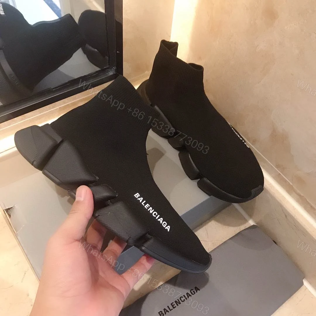 View 2 of BALENCIAGA SPEED 2020 TRAINER TRIPLE BLACK – BB52
