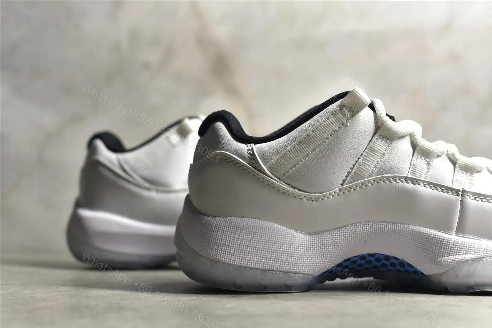 View 4 of Air Jordan 11 Retro Low “Legend Blue” Replica