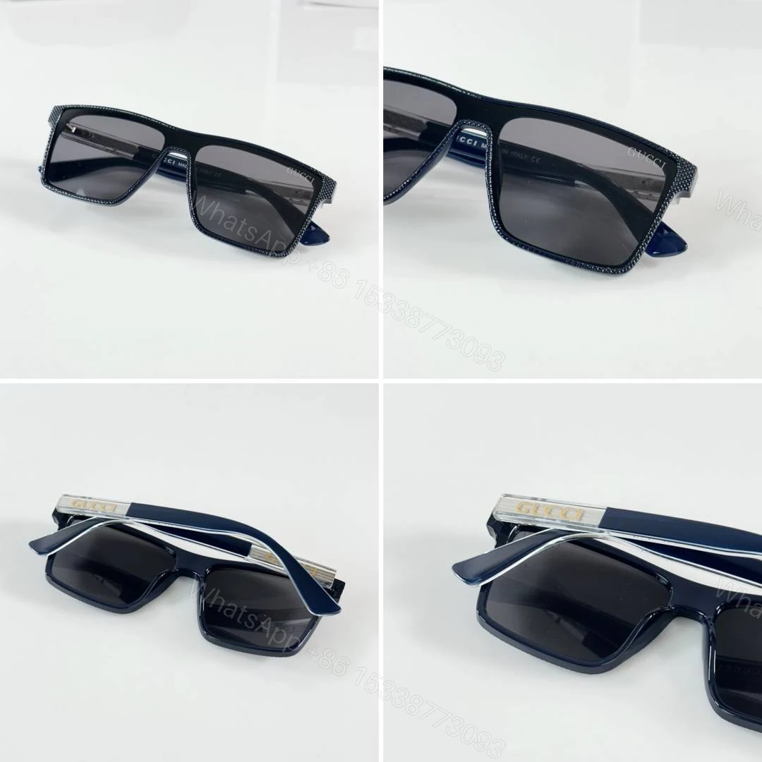 View 2 of First Copy Gucci 2203 Blue Black Sunglasses