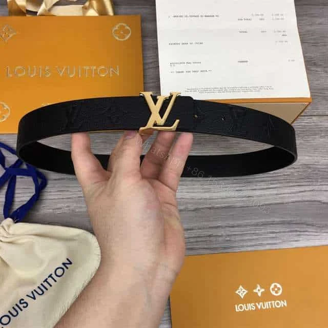 View 2 of LOUIS VUITTON ICONIC 30MM REVERSIBLE BELT – B109