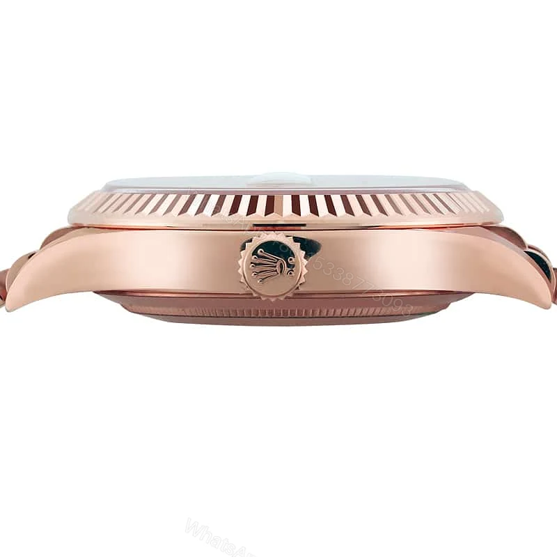 View 3 of Rolex Day-Date 228235 AR Super Clone : 40mm Rose Gold Wrapped Rhodium Dial President with Caliber 3255