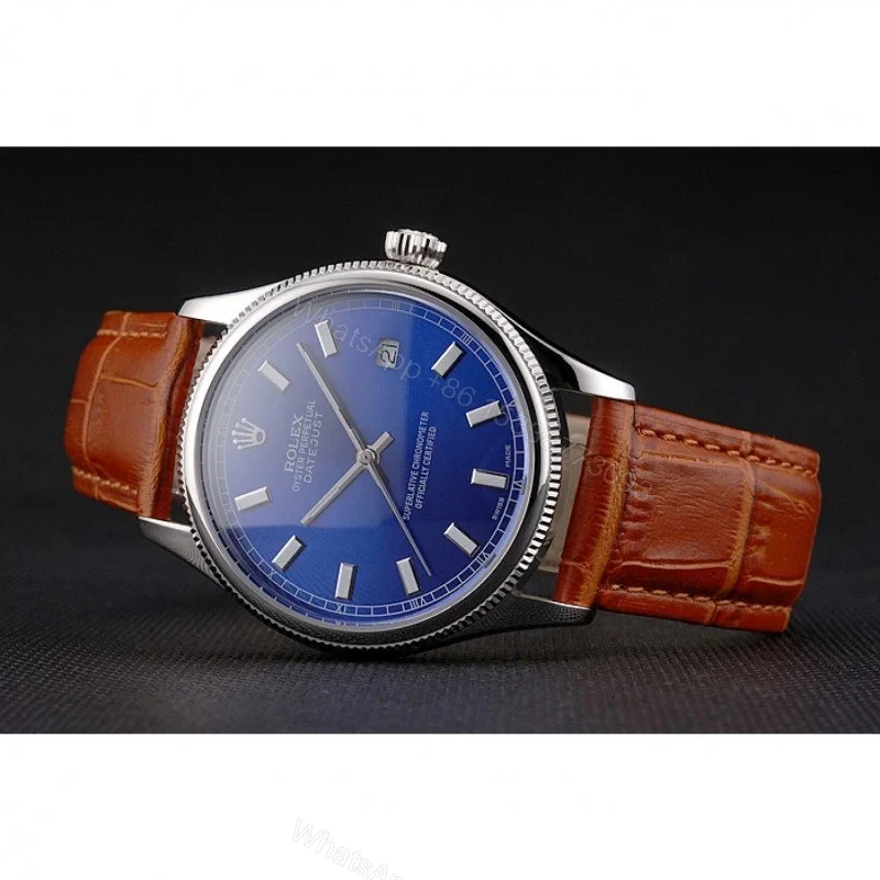 View 4 of Superclone Rolex Datejust Blue Dial REP016817 38 mm