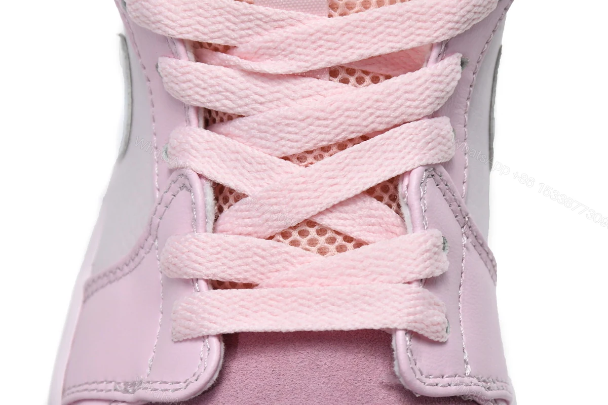 View 6 of Air Jordan 1 Mid Digital Pink (W) CW5379-600