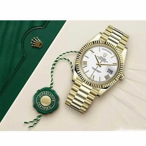 View 2 of Rolex Day-Date Super Clone : Day-Date 40 228238 Yellow Gold Champagne Dial