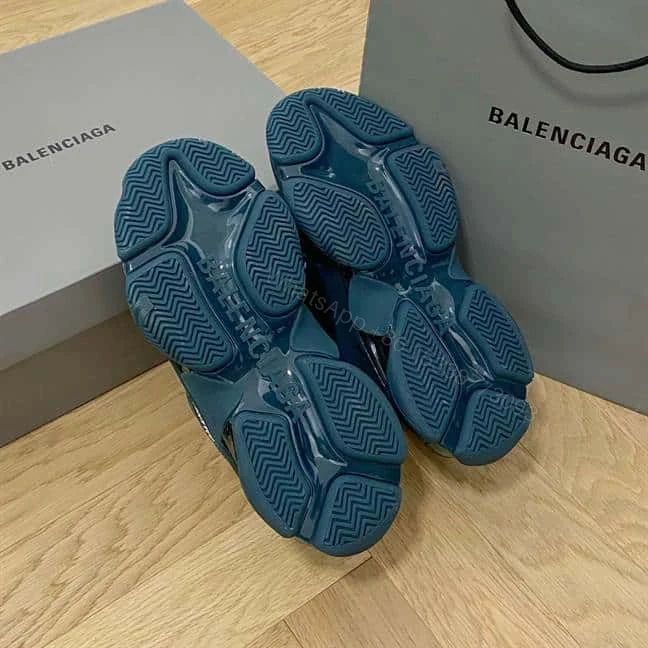 View 4 of BALENCIAGA MEN’S TRIPLE S SNEAKER CLEAR SOLE – BB186