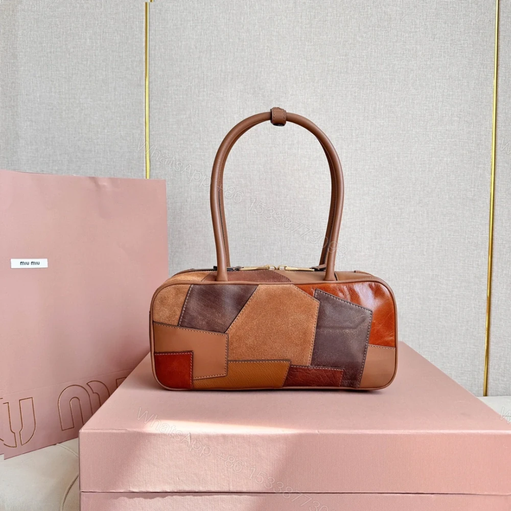 View 2 of 高仿miumiu繆繆*Arcedir系列5BB148幾何圖案保齡球包免檢吧