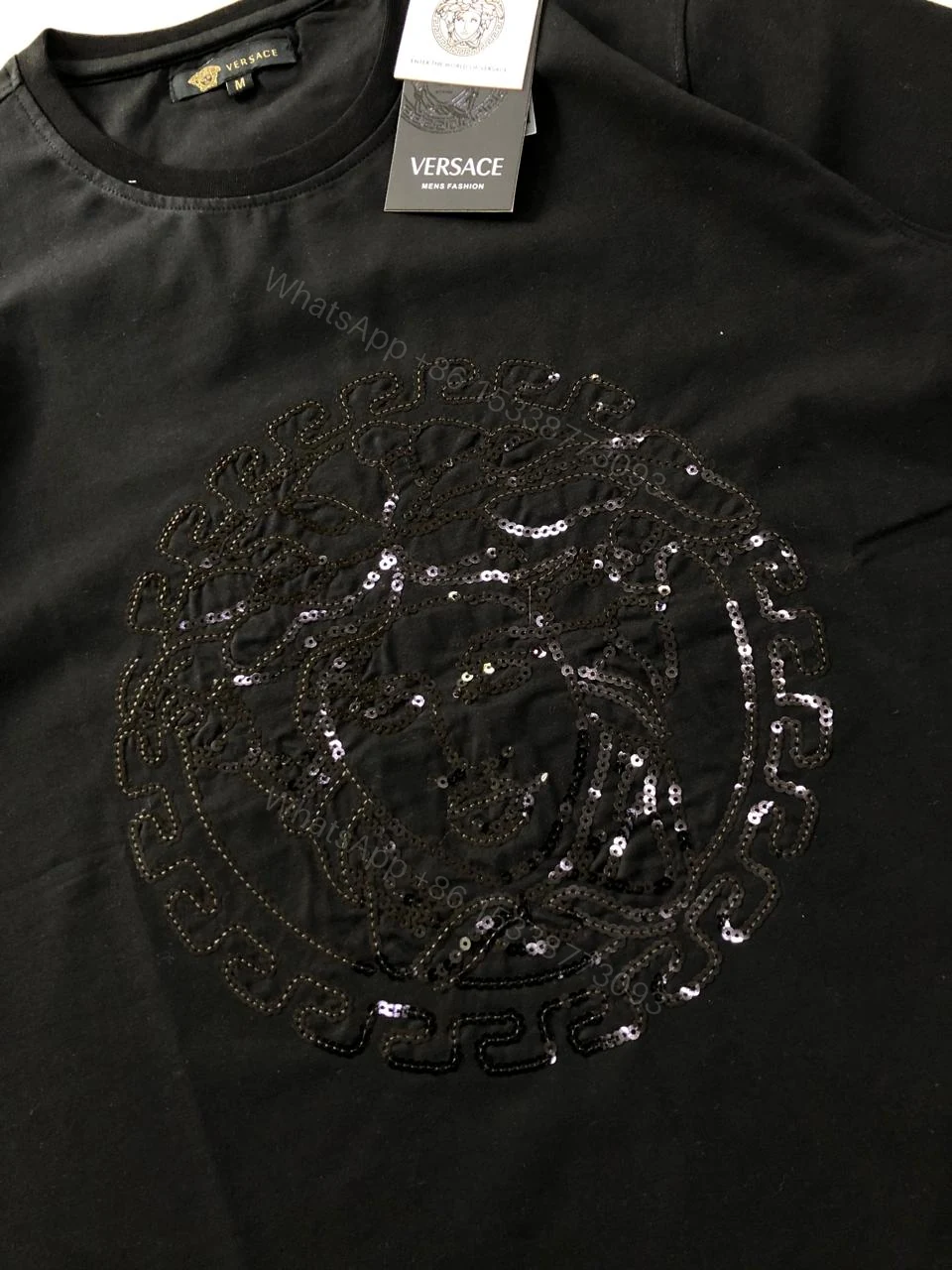 View 6 of FIRST COPY VERSACE COTTON ROUND NECKS ( UNISEX )