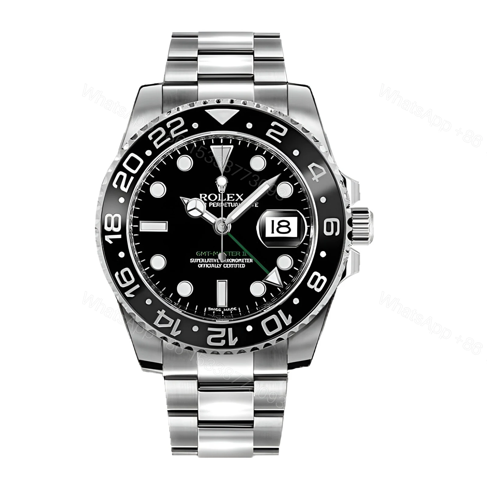 Rolex GMT-Master II 116710LN-0001 Black Dial Oyster Replica — view 1