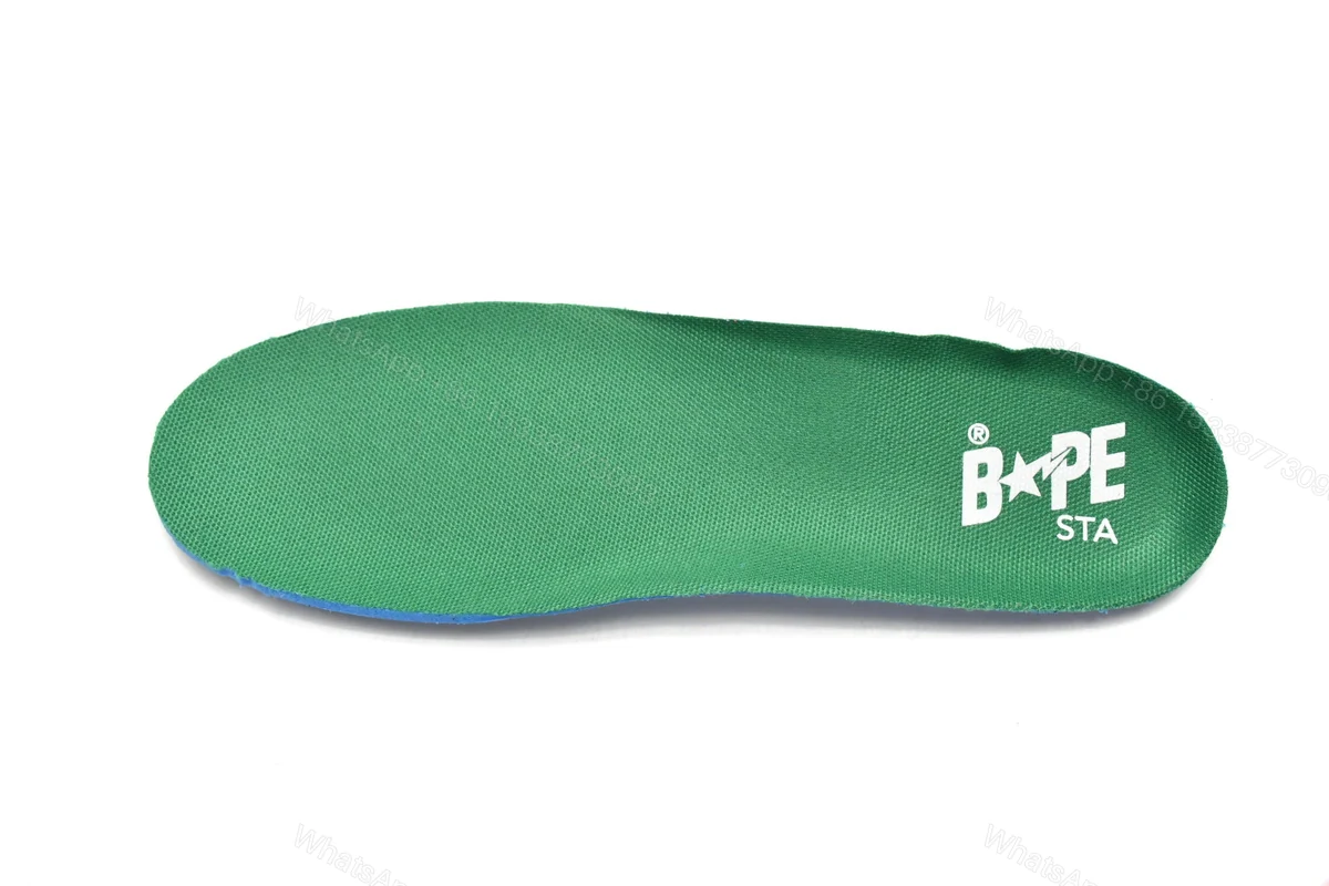 View 10 of Cheap Fake BapeSta White Green 1H70-191-001