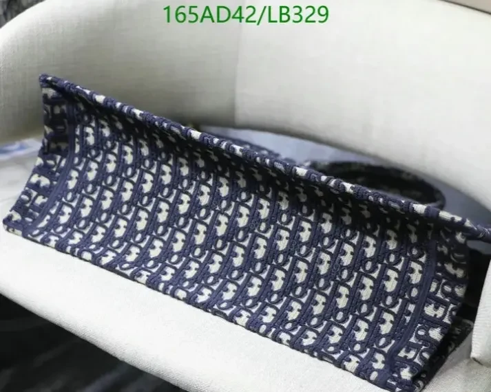 View 24 of Large Replica Dior Book Tote Handbag in Embroidered Canvas HKL478
