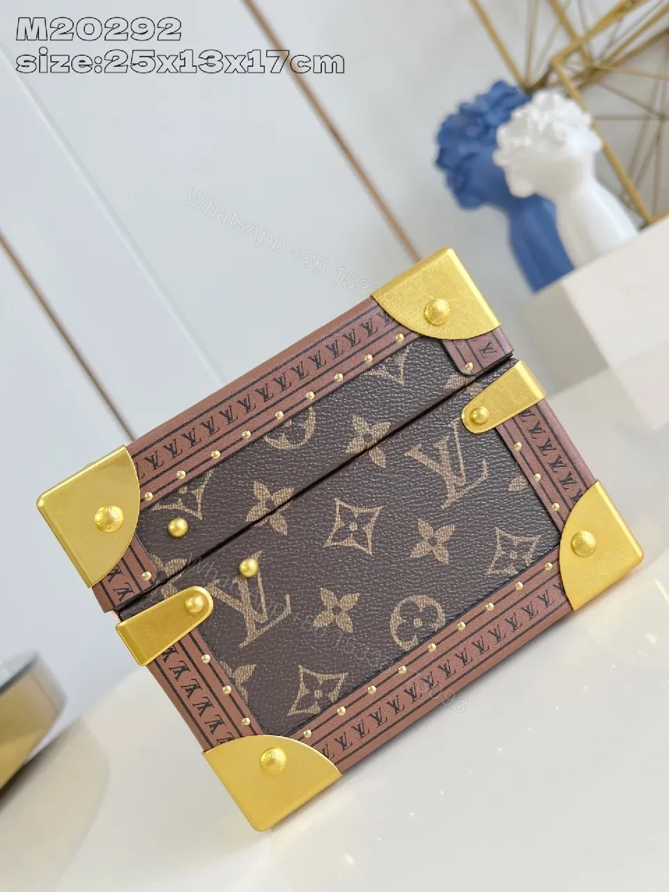 View 6 of Lux Pallet Monogram Box: Structured Carry Case