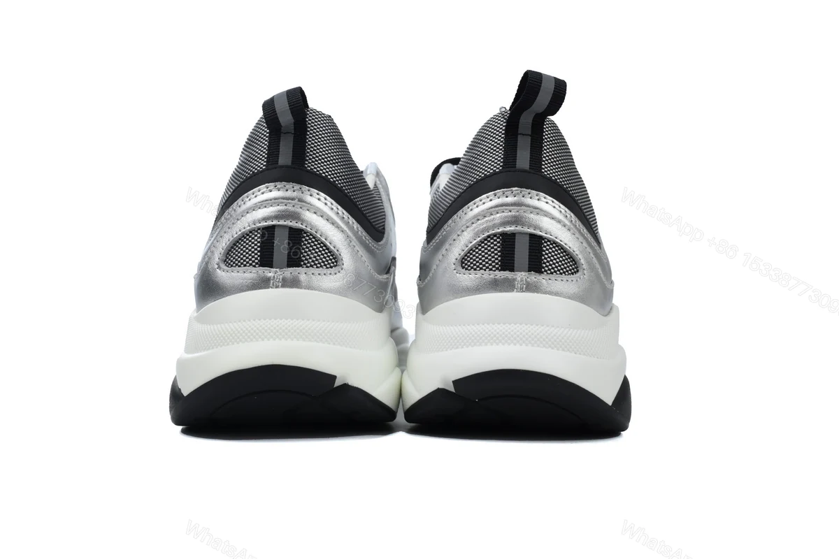 View 3 of Dior B22 Sneakers Black Grey Silver