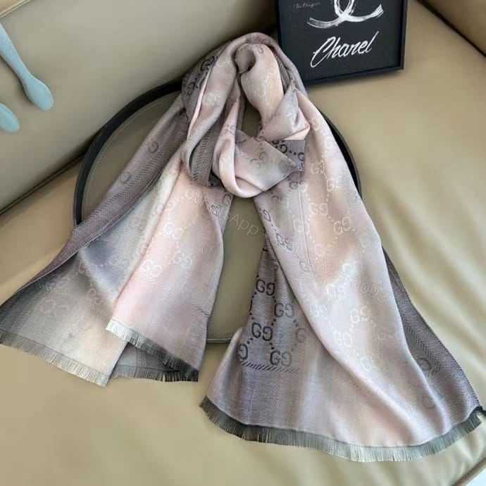 View 6 of First Copy Gucci GG Semi-Woollen Stole
