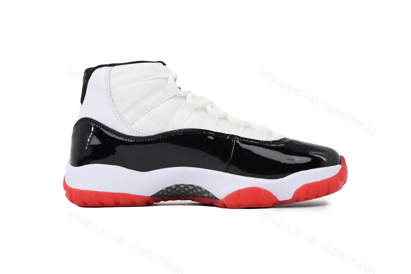 Air Jordan 11 Retrowhite Black Red CT8012-106 — view 2