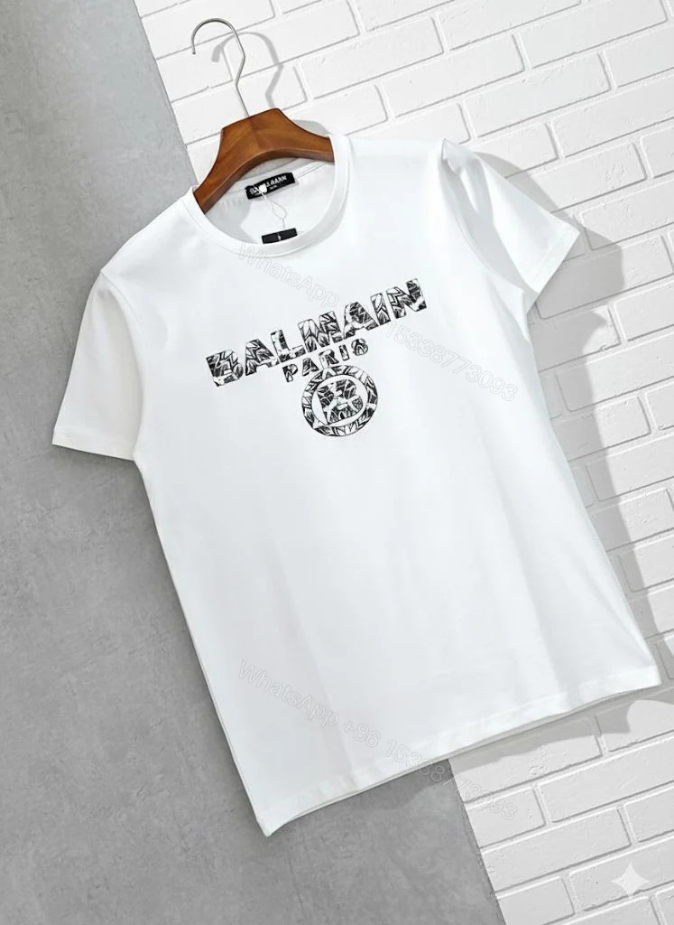 View 2 of First Copy Balmain Paris Imported China Quality Exclusive Men’s T-Shirt