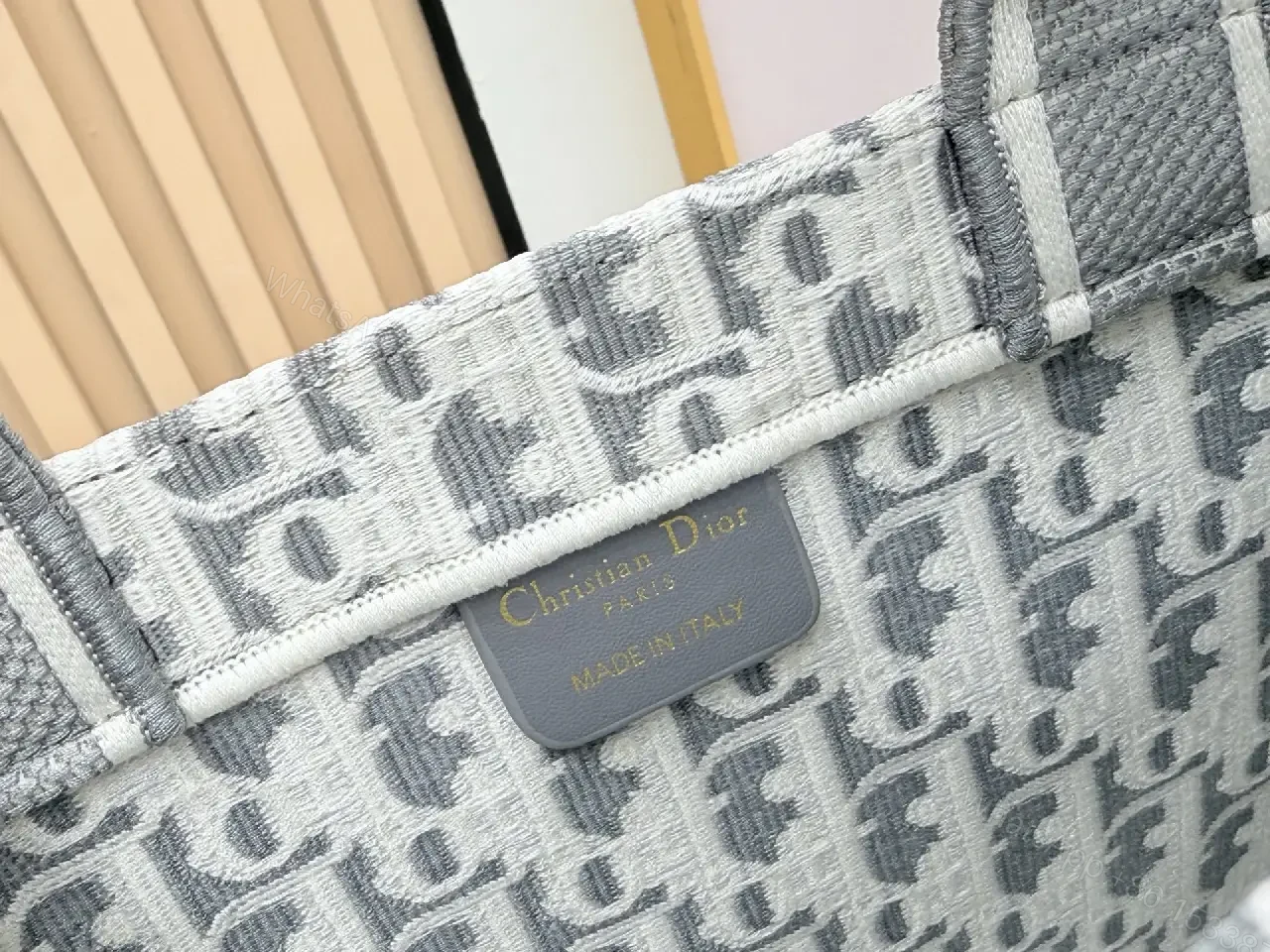 View 4 of Chic Structured Tote: Textured Luxury, Everyday Use
