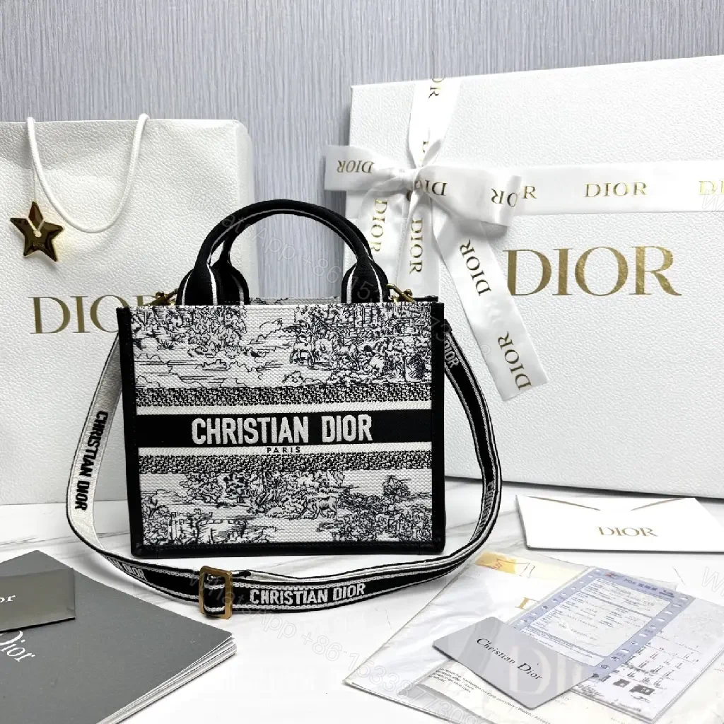 View 2 of Monochrome Luxe Tote: Structured Compact Everyday Carry