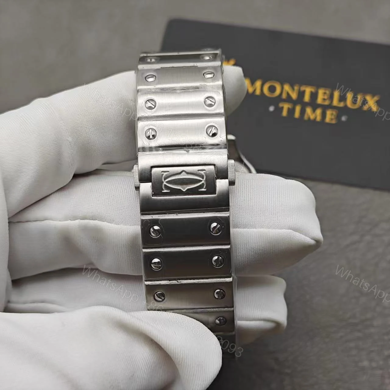 View 15 of Cartier Santos Date Swiss Made Replica W20060D6