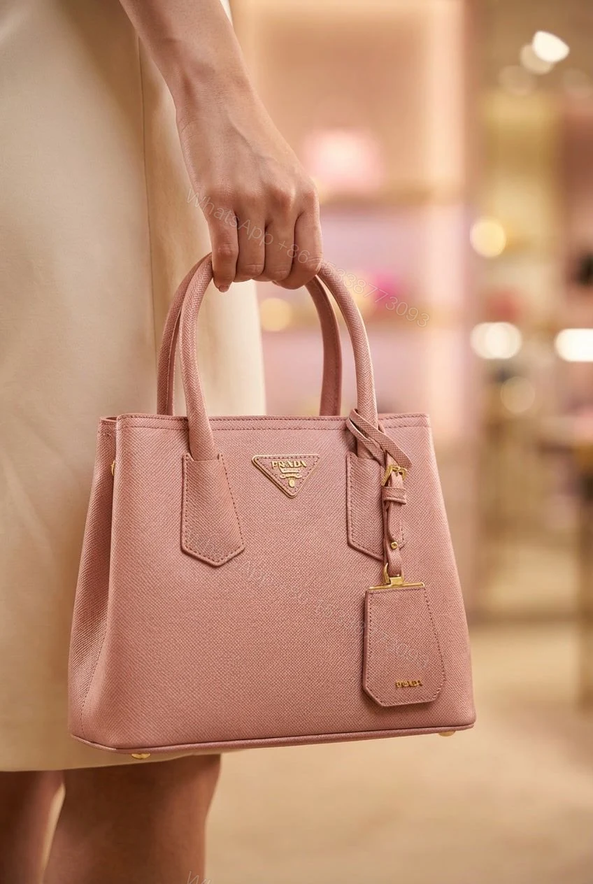 View 5 of Prada Double Saffiano Leather Tote Bag First Copy | AAA+ Replica