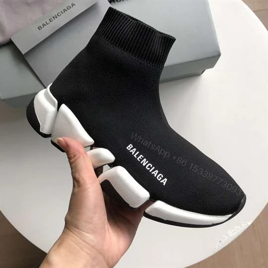 View 2 of BALENCIAGA SPEED 2.0 SNEAKER IN BLACK – BB145