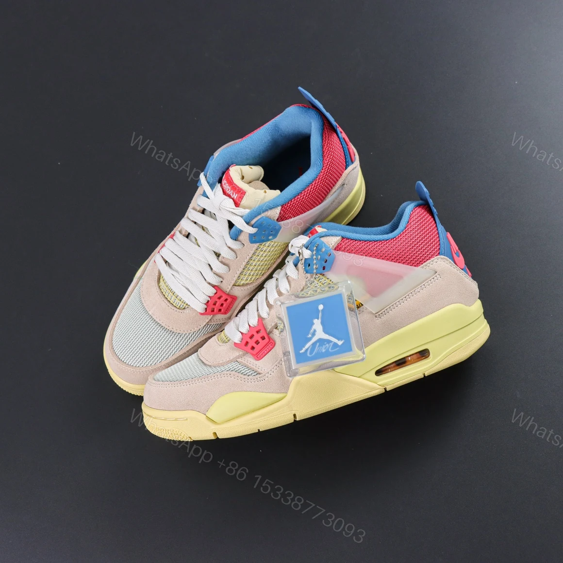 View 7 of Union LA × Air Jordan 4 Retro “Guava Ice” Reps