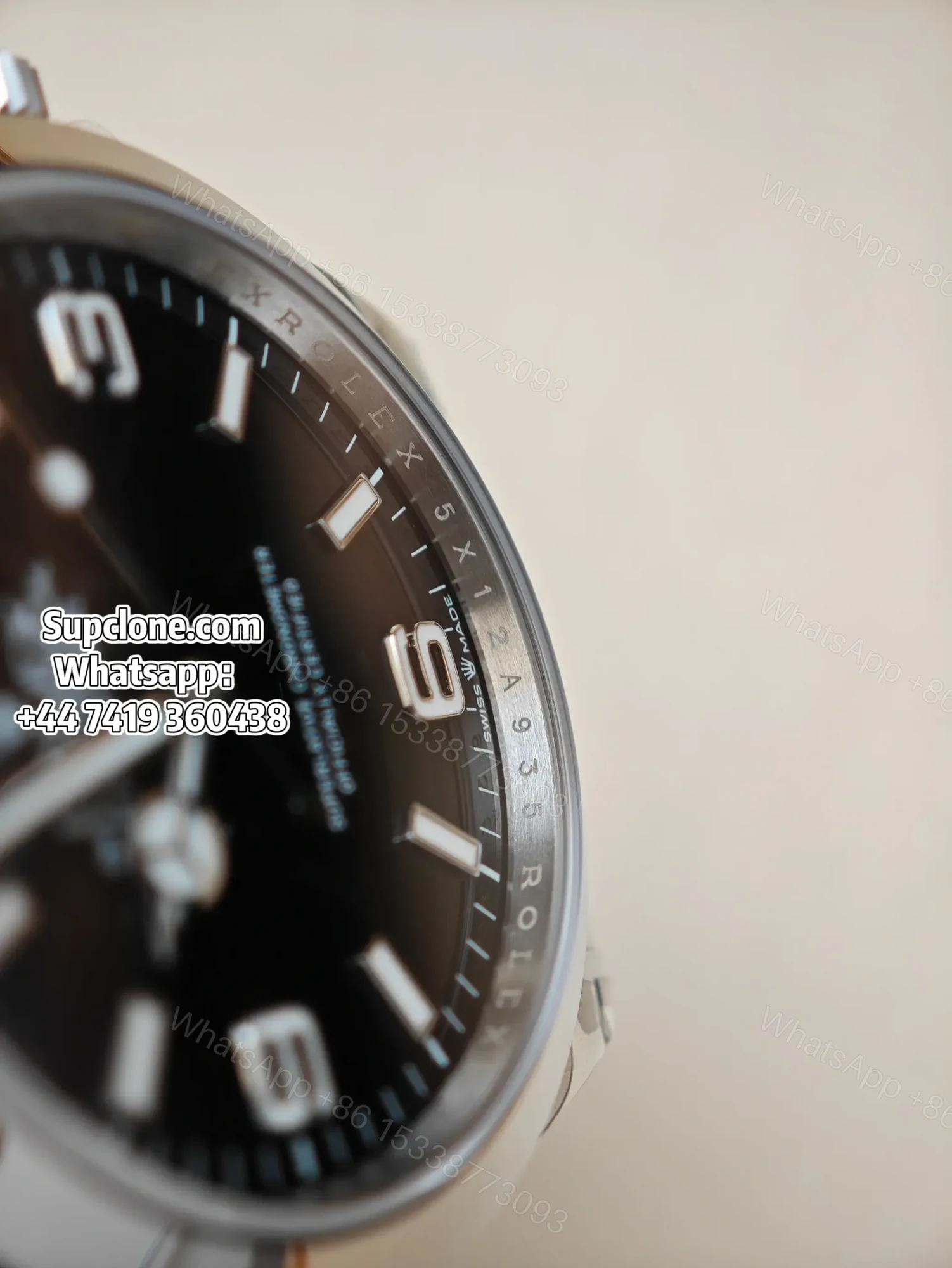 View 8 of Rolex Explorer 40 M224270-0001 Super Clone Black Dial Watch