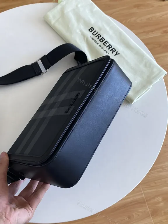View 2 of Monochrome Check Crossbody â€“ Compact Luxury Bag