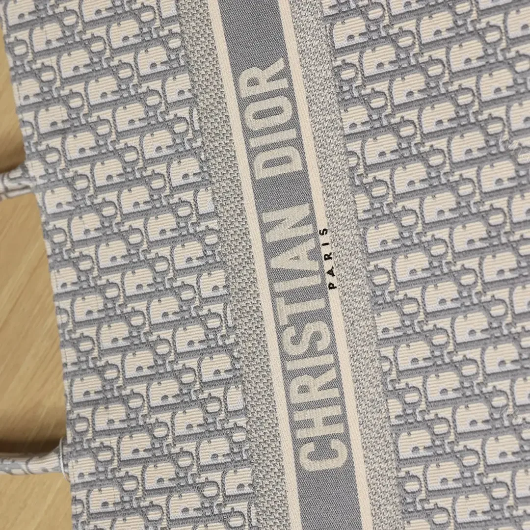 View 7 of 高仿Dior*BookTote系列Oblique印花灰色L免檢版