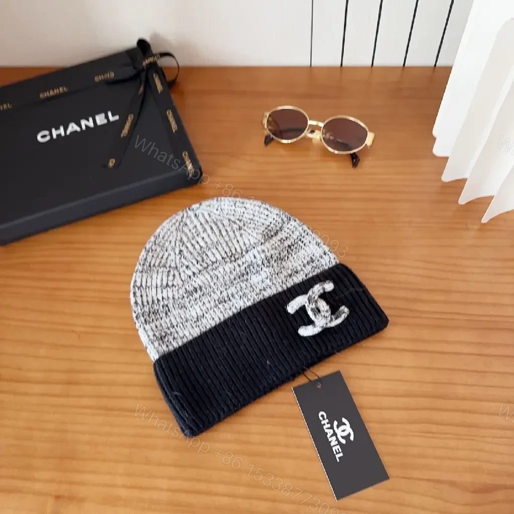 View 8 of Marled Knit Beanie: Luxe Texture, Subtle Logo, All-Season