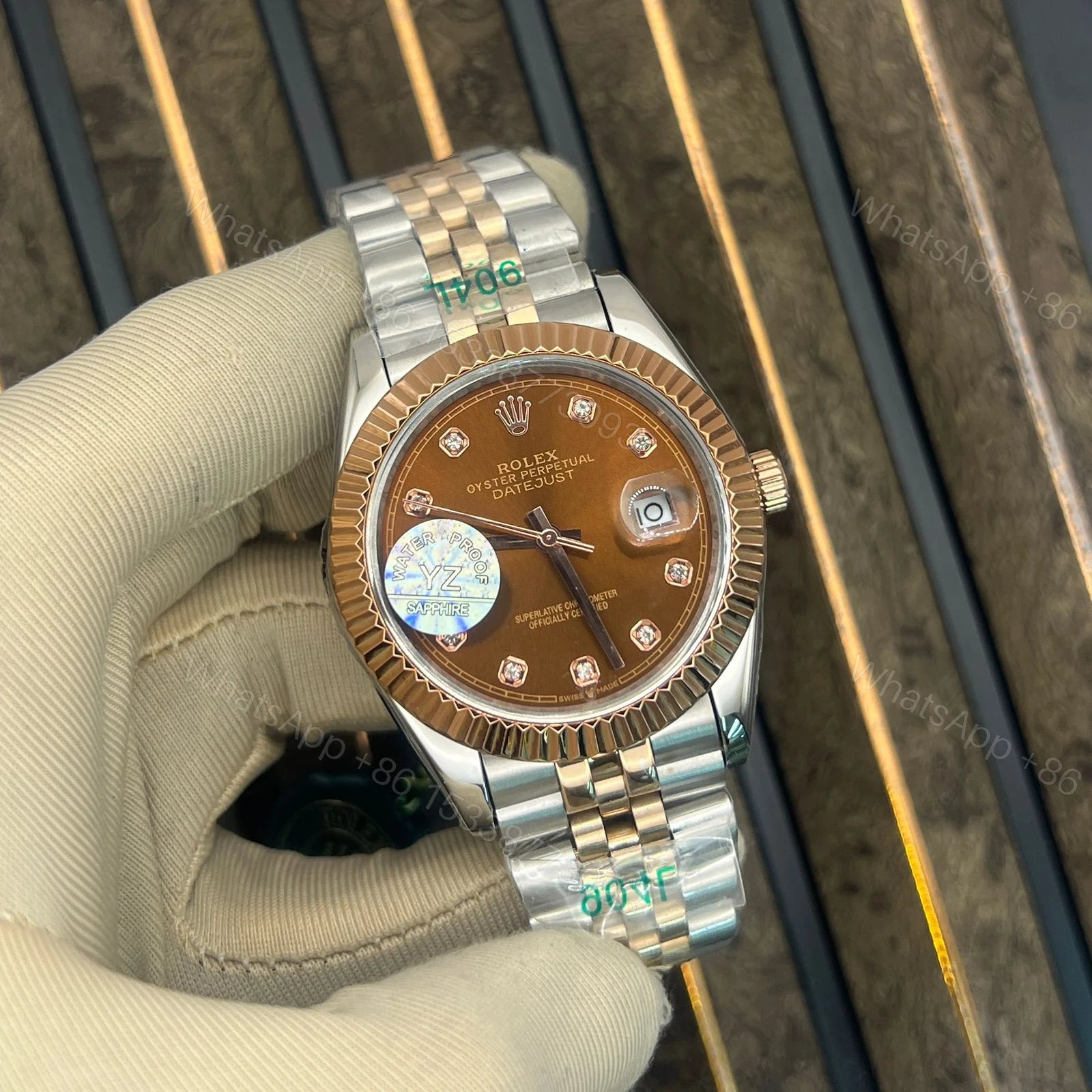 Rolex Datejust II Stainless Steel Grey Dial — view 1