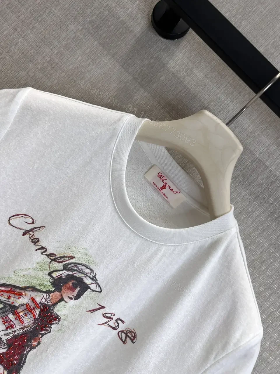 View 7 of Chanel-Style Graphic Tee: Luxe Everyday