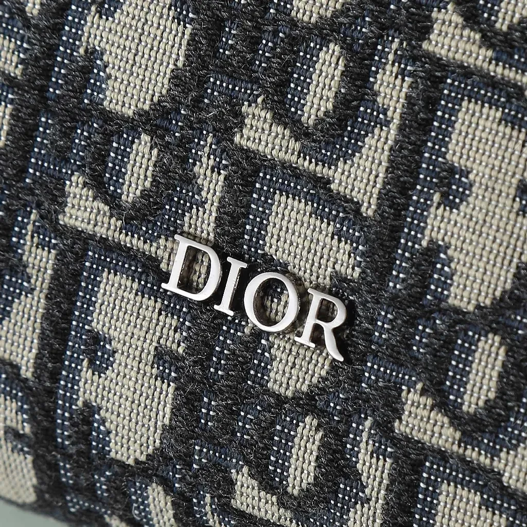 View 9 of Textured Monogram Mini Bag – City Chic, Compact Leatherette Carryall