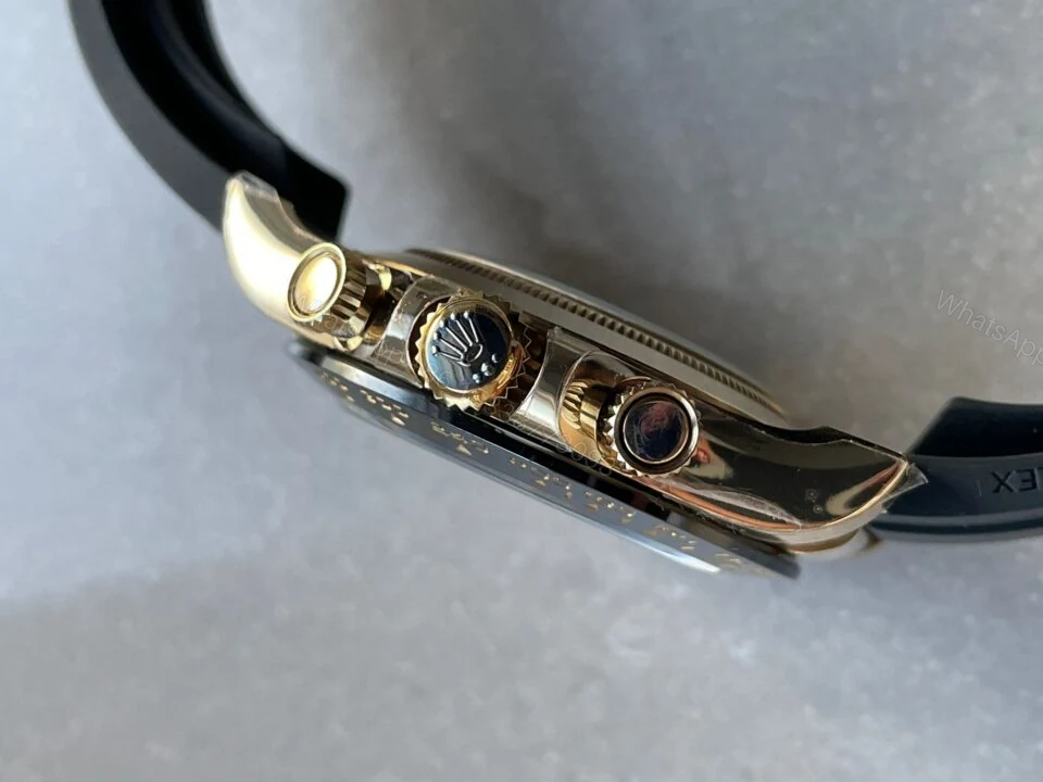 View 8 of BTF factory 1:1 Rolex Daytona 116518 Best Edition YG/Black Dial SA4130 V2