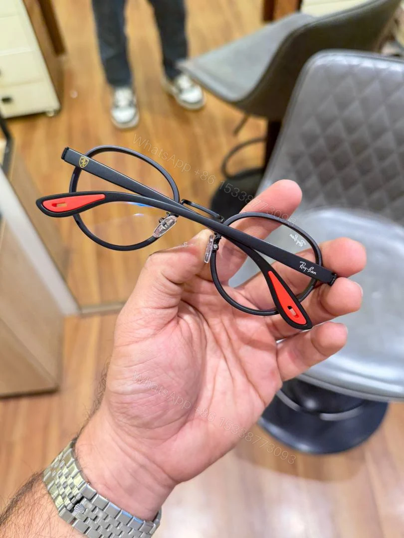 View 3 of First Copy Ray-Ban 02 Black Plano Men’s Sunglasses