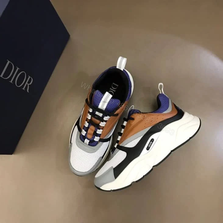 View 5 of B22 SNEAKER TECHNICAL MESH WITH AND CALFSKIN – CD112