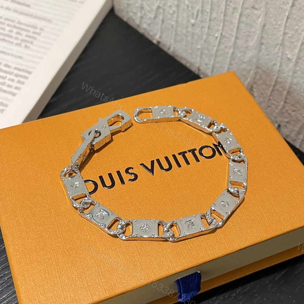 View 3 of Louis Vuitton Monogram Tied Up Bracelet Silver M0921M