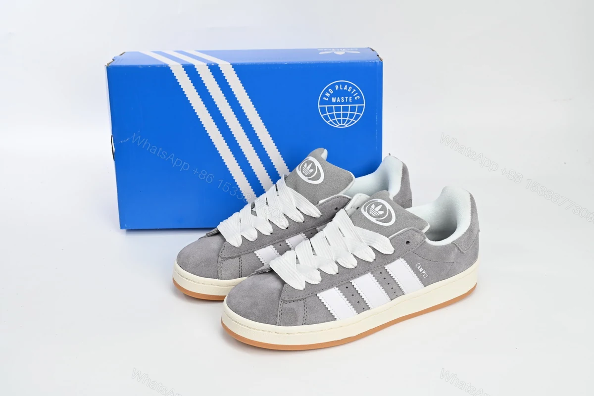 adidas Campus 00s Grey White HQ8707 — view 2