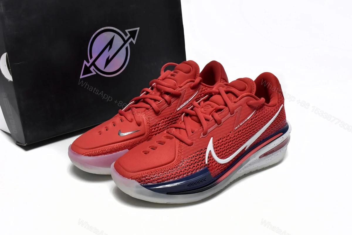 Nike Air Zoom G.T. Cut White Laser Red DM4551 -600 — view 2