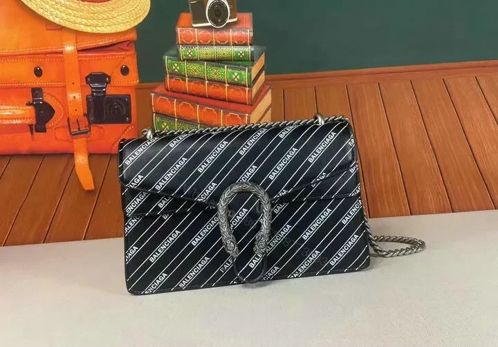 Gucci X Balenciaga Dionysus Black & White Collaboration Bag QL29FT — view 1