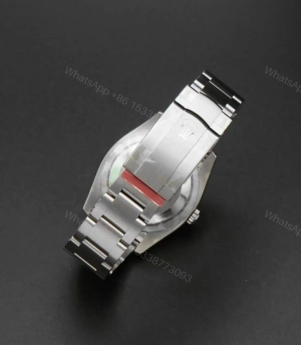 View 3 of Rolex Oyster Perpetual 36 Silver New Stainless Steel Bracelet Stunning 116000-0012