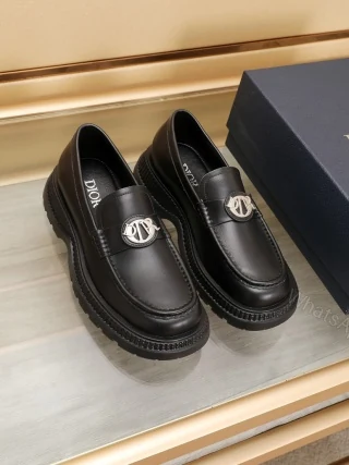 Christian Dior Explorer Icon Loafer in black — view 1