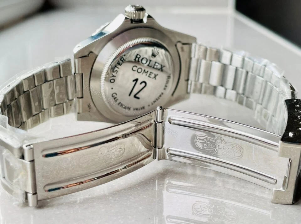 View 10 of Vintage Rolex JK Factory COMEX Submariner RARE 2836 Movement black dial black bezel