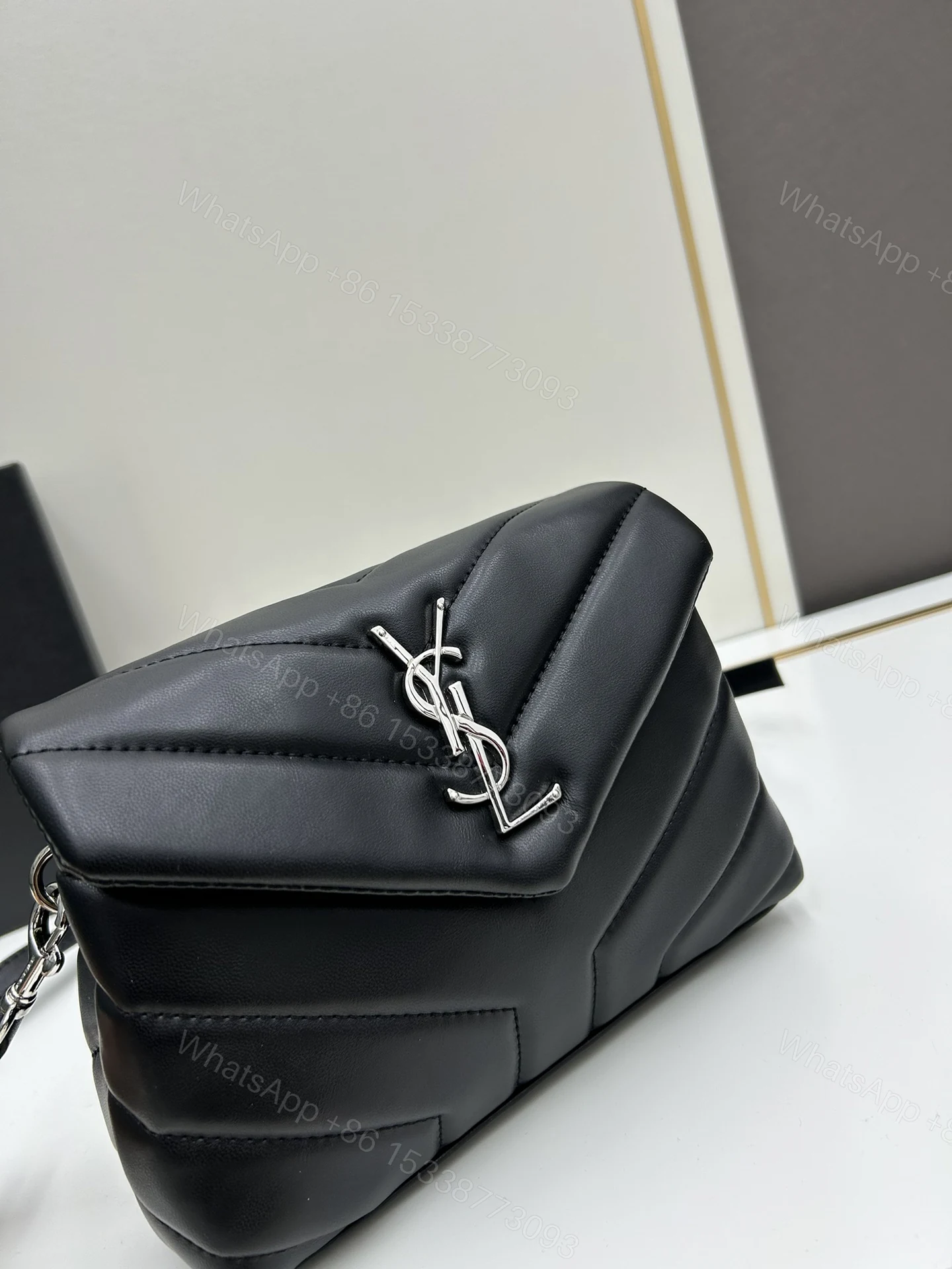 View 2 of YSL Loulou Toy Strap Bag