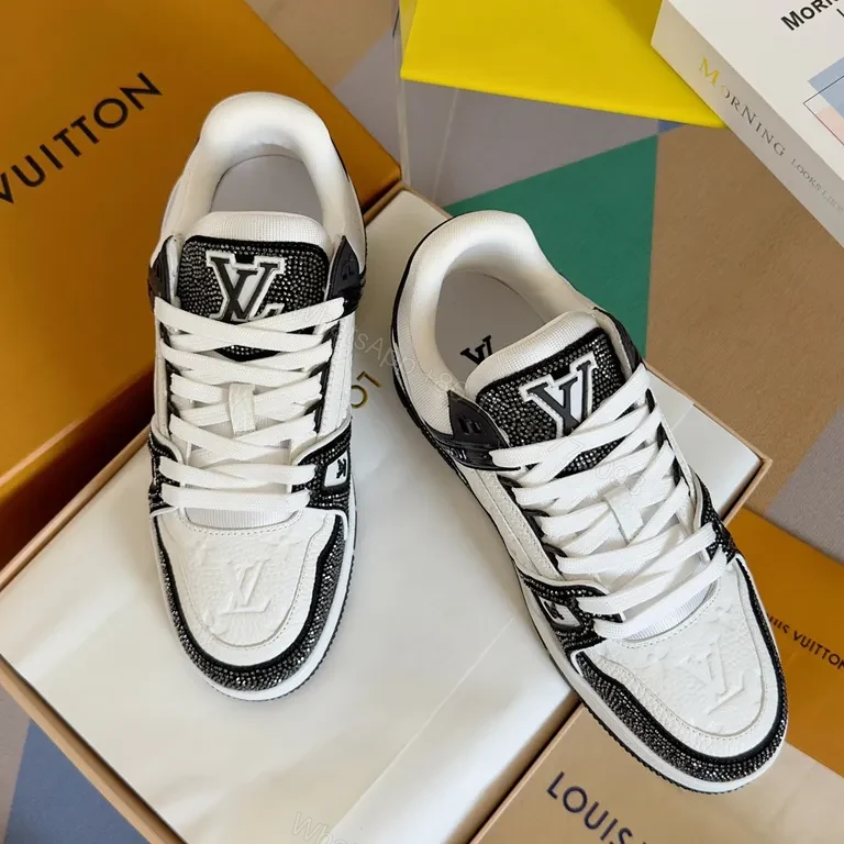 View 4 of Monogram Luxe High-Tops: Designer Comfort Sneakers
