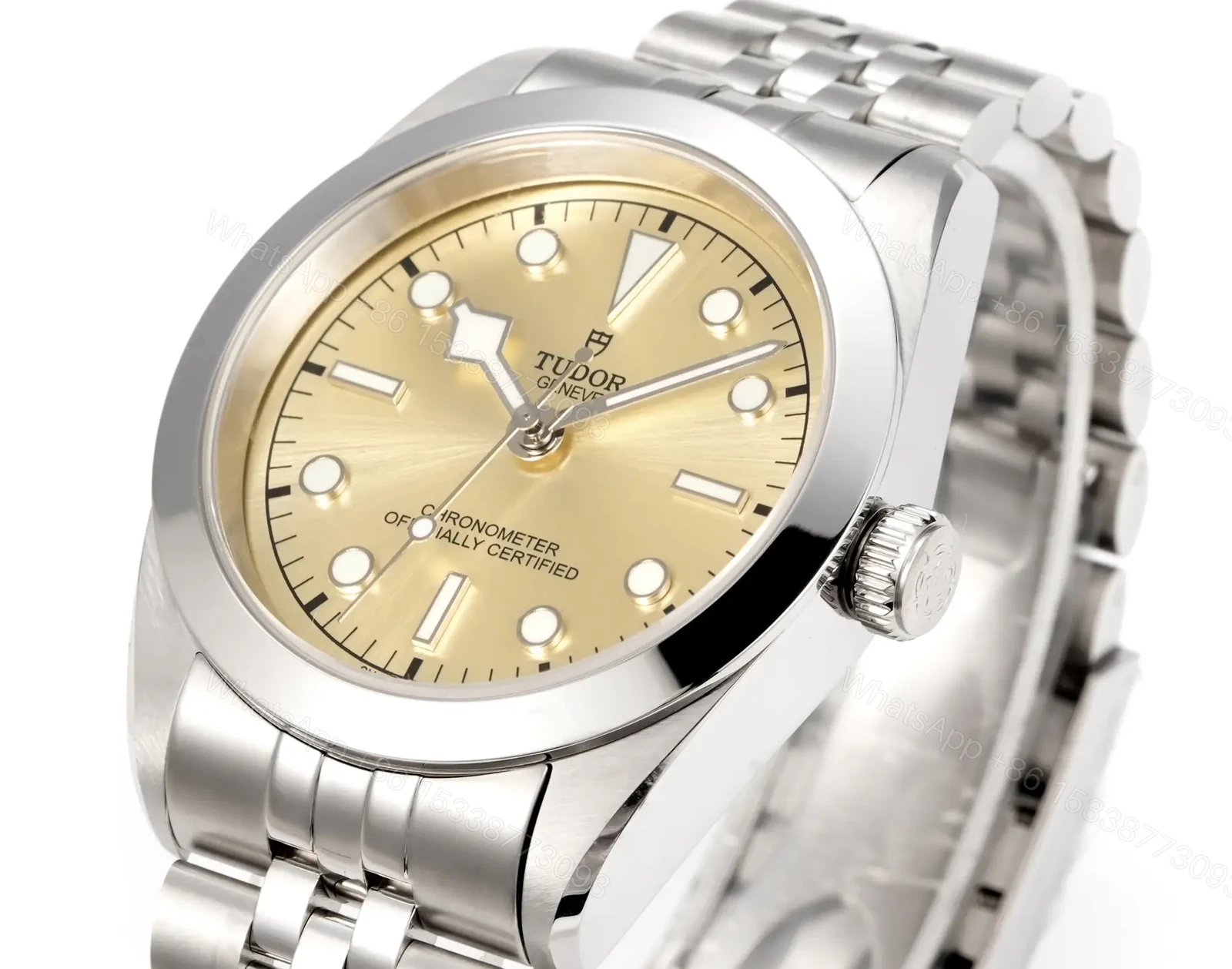 View 3 of Tudor 3T Champagne Dial Watch Five-Link Steel Bracelet Ultimate 39MM TUDOR-1926-39-CHAMP-5LINK-STEEL