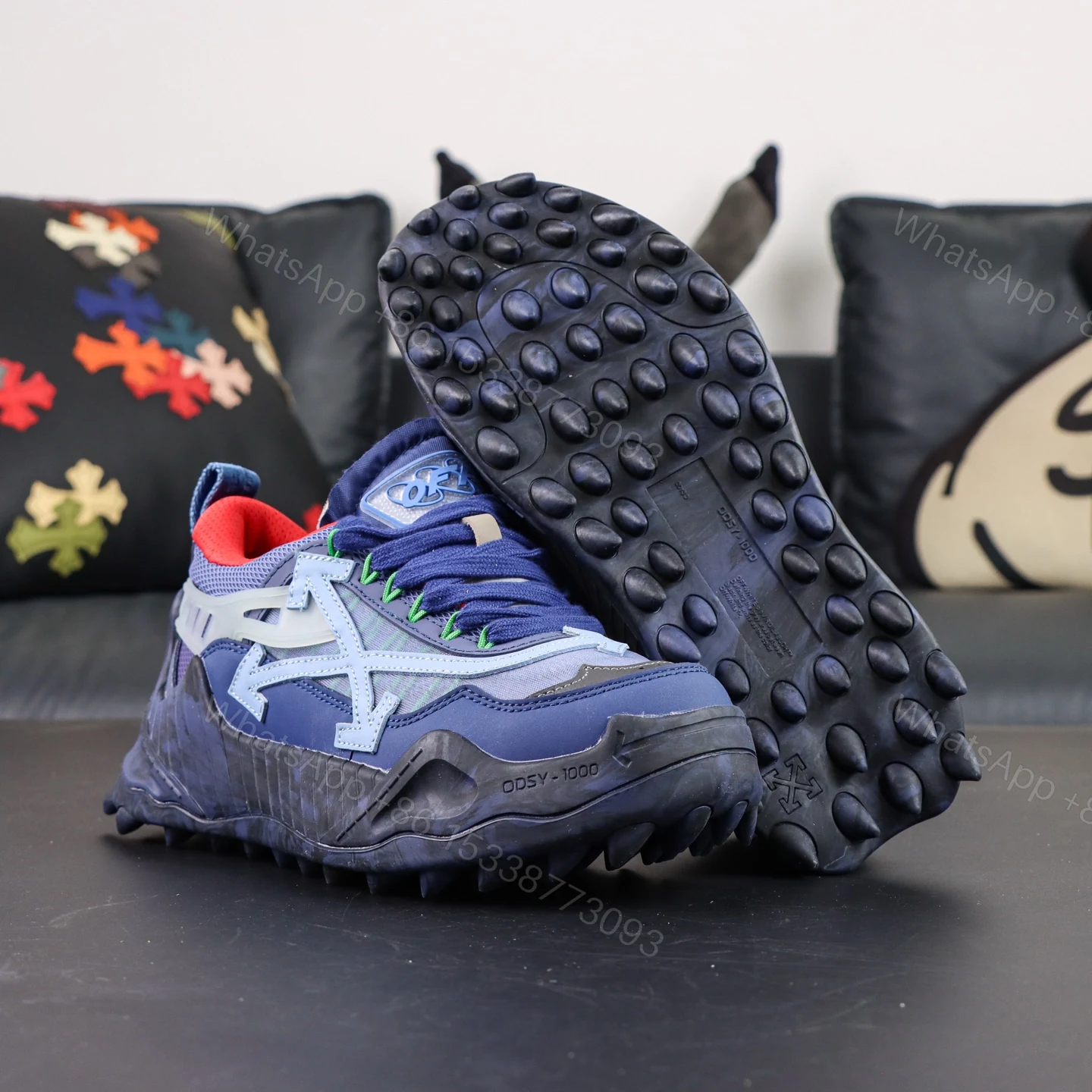 View 3 of Off White ODSY 1000 Navy Blue Reps
