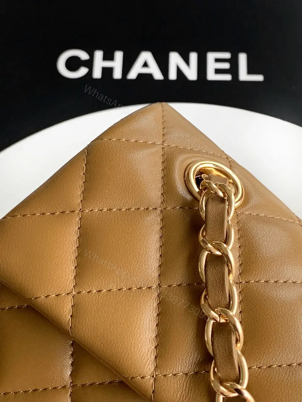View 5 of Quilted Lambskin Flap Bag: Day-to-Night Luxury Chic