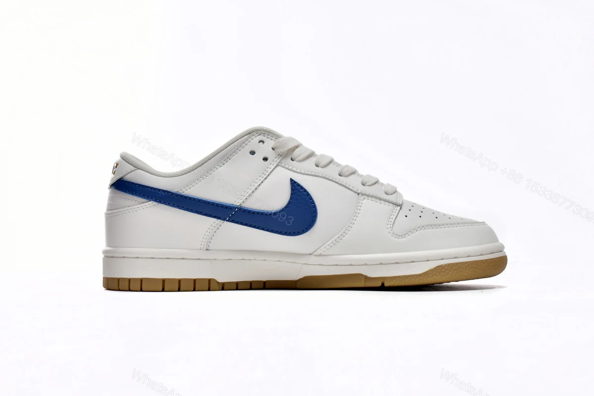 View 2 of Nike Dunk Low Sail Blue DX3198-133