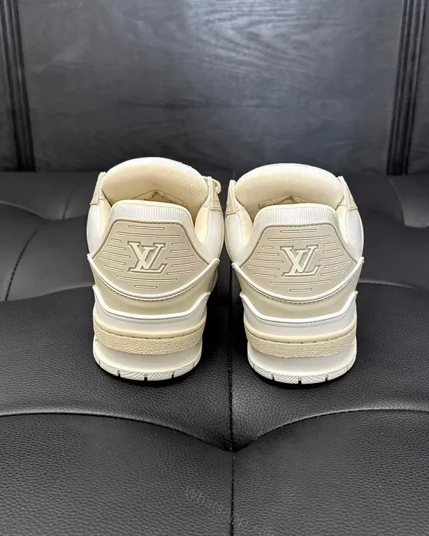 View 7 of Premium Minimalist Luxe Sneakers with LV Detailing