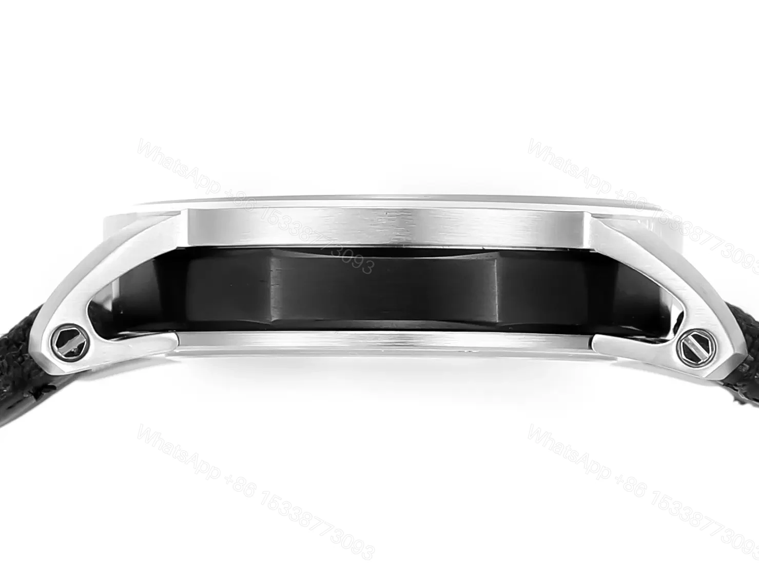View 9 of R8 Factory Audemars Pigeut CODE 11.59 Smoke Grey Dial Stainless Steel Case Black Fabric Strap Automatic Watch 41mm